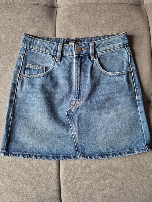 Spódnica mini jeansowa