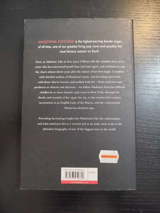 (Env. Incluído) Madonna: Like An Icon de Lucy O'Brien