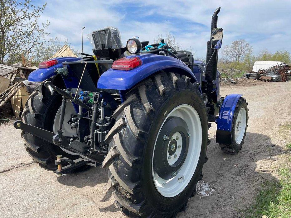 Мінітрактор Forte RD-504 (синій): 50 к.с., посилений міст, ГПК