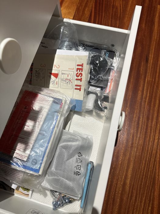 Godishus cómoda  3 gavetas IKEA branco