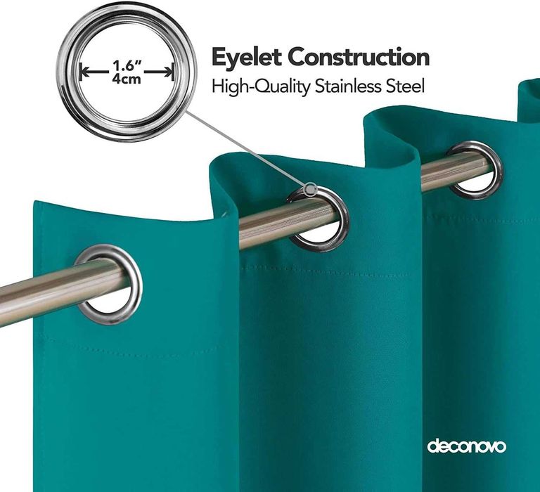 Nowa zasłona / kotara / zasłony / 140x210cm / DECONOVO / 2SZT !7125!