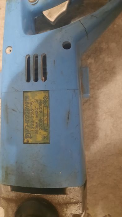 Электро- дрель времен СССР