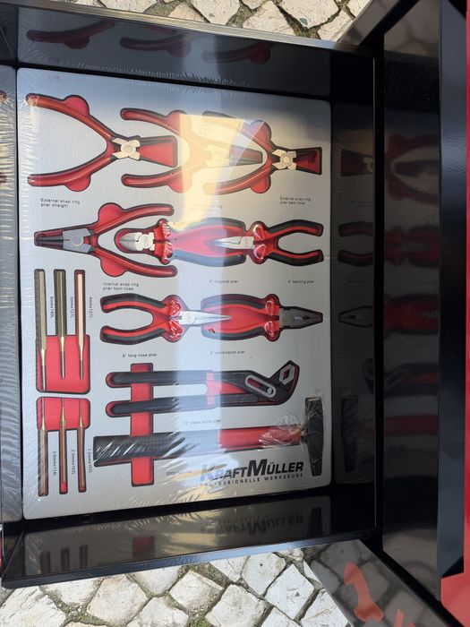 Carrinho de Ferramentas 7/7 Gavetas Cheias