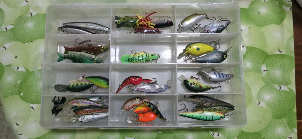Cranks e spinnerbaits varios