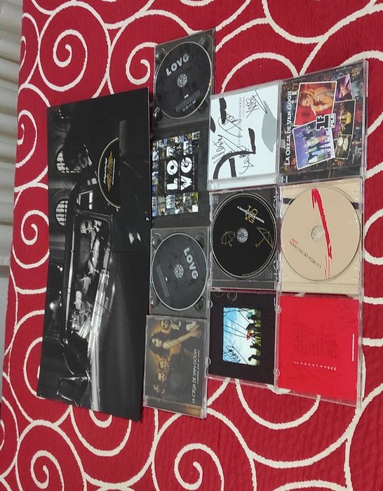 Oreja de Van Gogh-Cds autografados