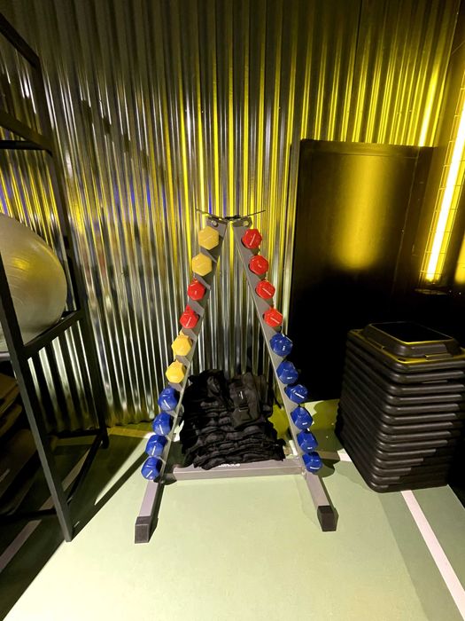 Pesos diversos de musculação