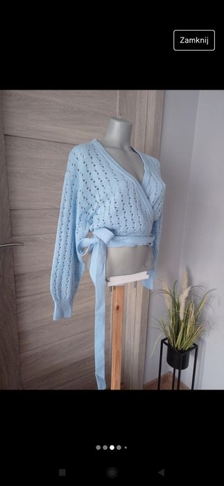Piękny krótki kardigan H&M