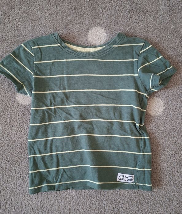 Zestaw 5 koszulek chłopięcych t shirt 98/104