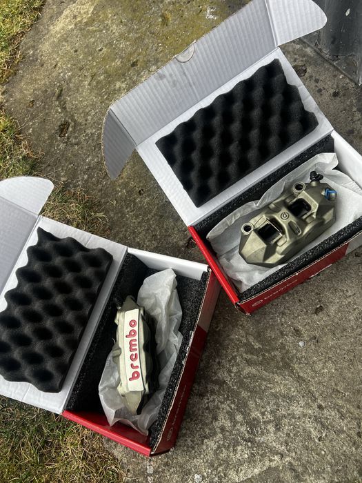 Brembo zaciski tytanowe  motocyklowe M4.34 P+L