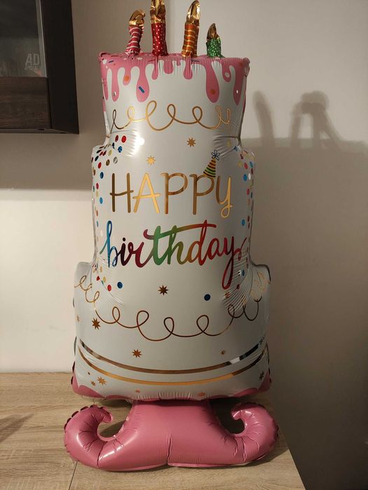 Balon urodzinowy Happy Birthday