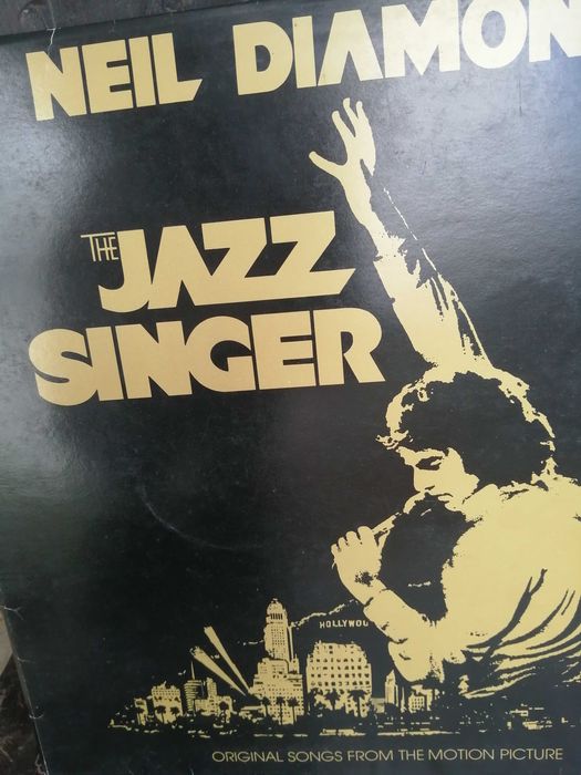 lp , vinil , neil diamond , the jazz singer 1980
