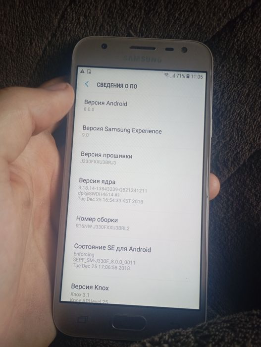 Продам оригінальний смартфон Samsung Galaxy J3 (2017)  в ідеальному  стані