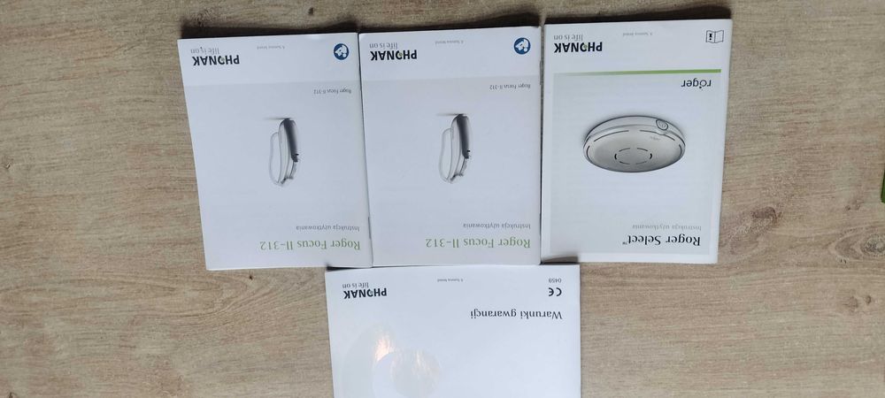 system FM ROGER FOCUS II-312 +mikrofon ROGER Select firmy Phonak