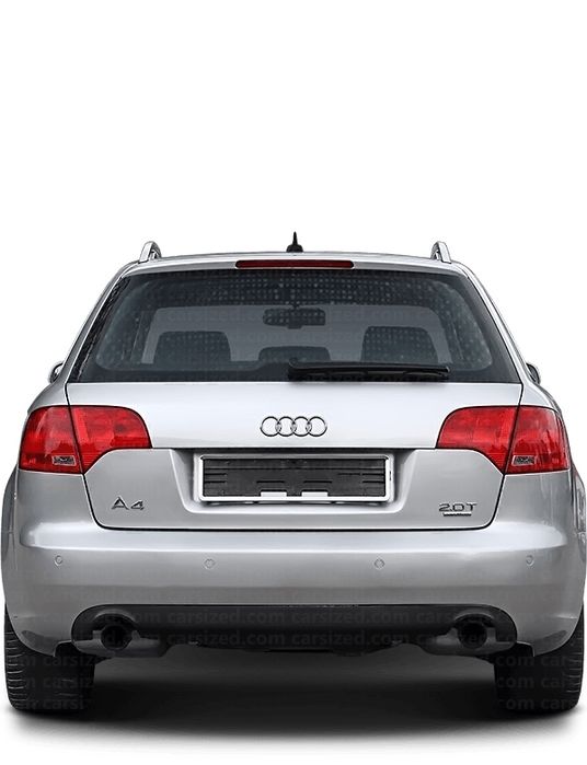 SPOILER DIFUSOR DE ESCAPE AUDI A4 B7 RS4 S4 S-LINE SLINE RS S NOVO