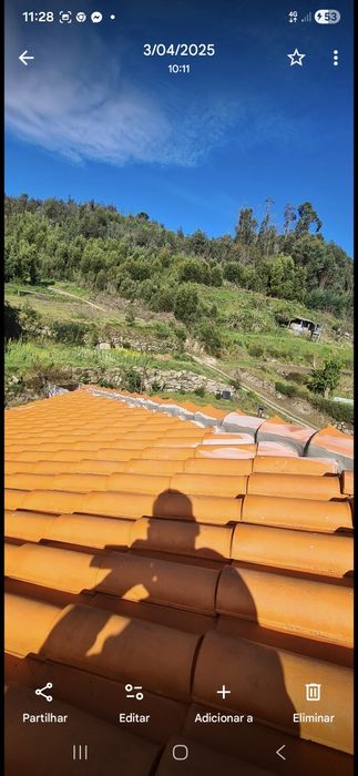 Limpeza e impermeabilização de telhados