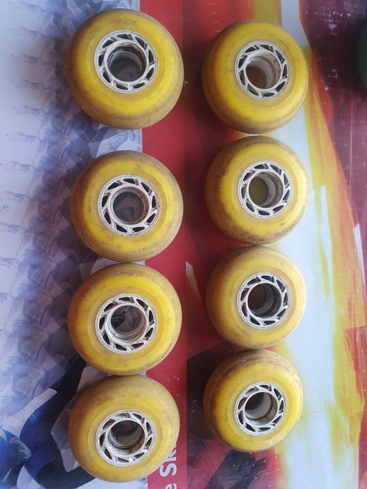 Undercover Wolf Wheels 72mm 86a - Yellow 8 szt kola rolki