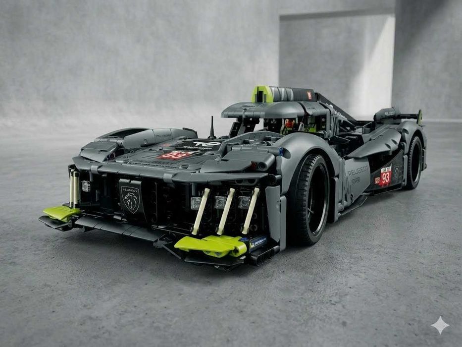 Конструктор Peugeot 9X8 Hybrid Hypercar (42156) сумісний з lego