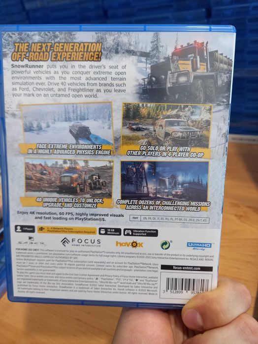 Snowrunner PS5 polska wersja PLaystation 5 sklep