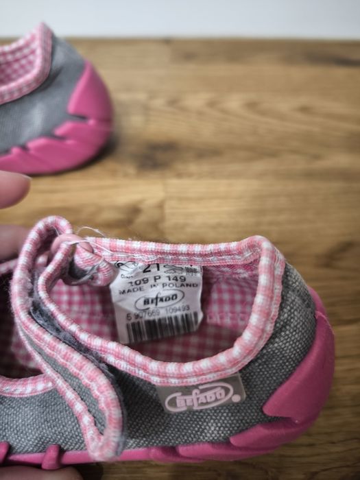 Kapcie Befado, rozmiar 21