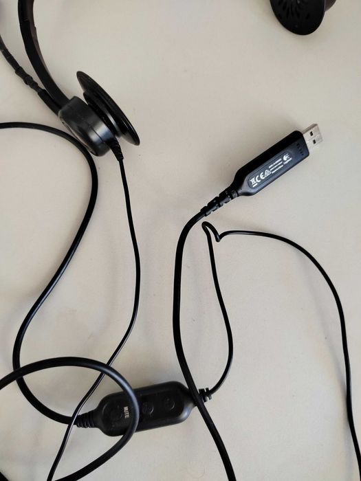 Наушники с микрофоном Logitech 960 USB PC Headset гарнитура