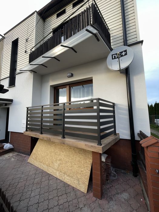 Balustrada Balkonowa Aluminiowa
