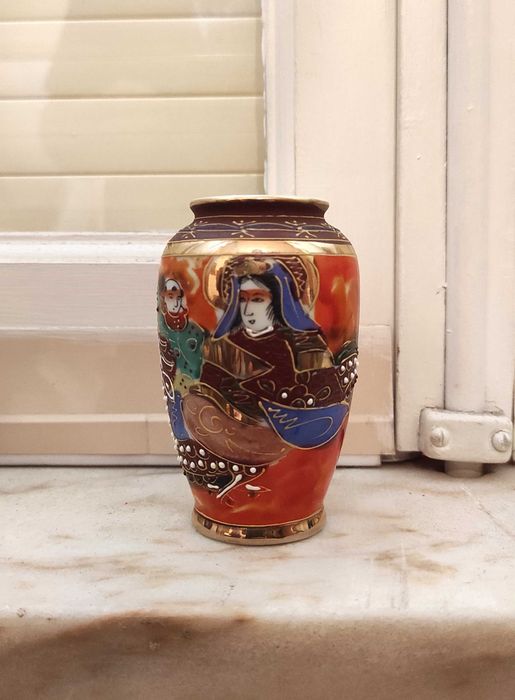 Jarrinho japonês em porcelana – decoração oriental – Made in Japan – 10 cm