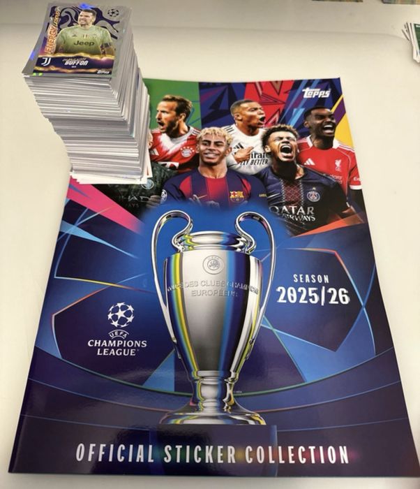 Cromos avulso champions league 25/26