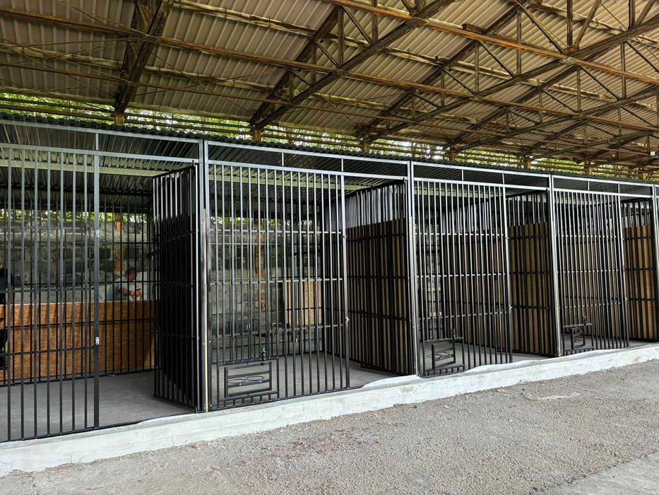 SOLIDNA konstrukcja kojec dla psa/ zabudowa szeregowa_NISKIE CENY