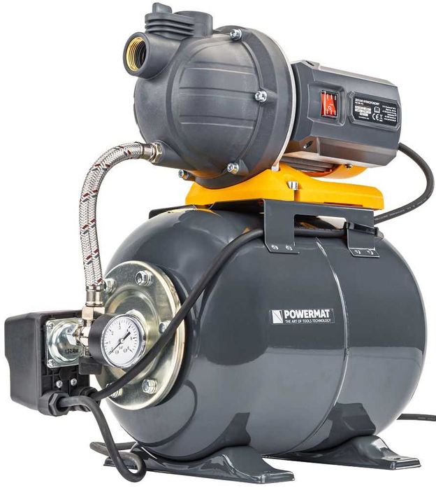 POWERMAT Pompa Hydroforowa Hydrofor Wody Zbiornik 19l 400W PM1353