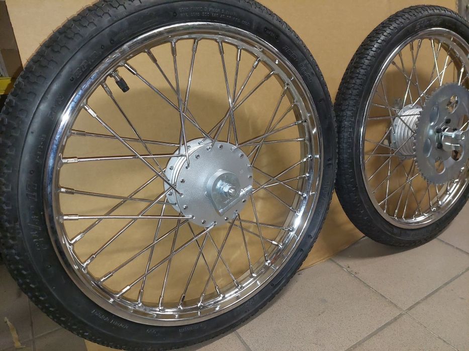 Odrestaurowane jak nowe kola tyl romet ogar 200 3 biegowy r17 cali kpl