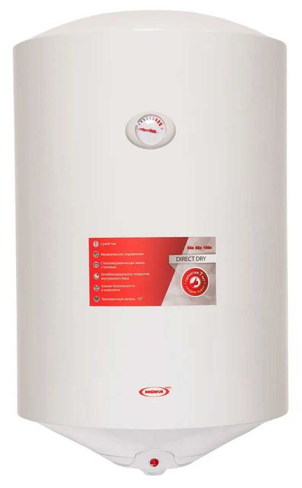 Бойлер Nova Tec Direct Dry NT-DD 80 80л (сухой тэн)