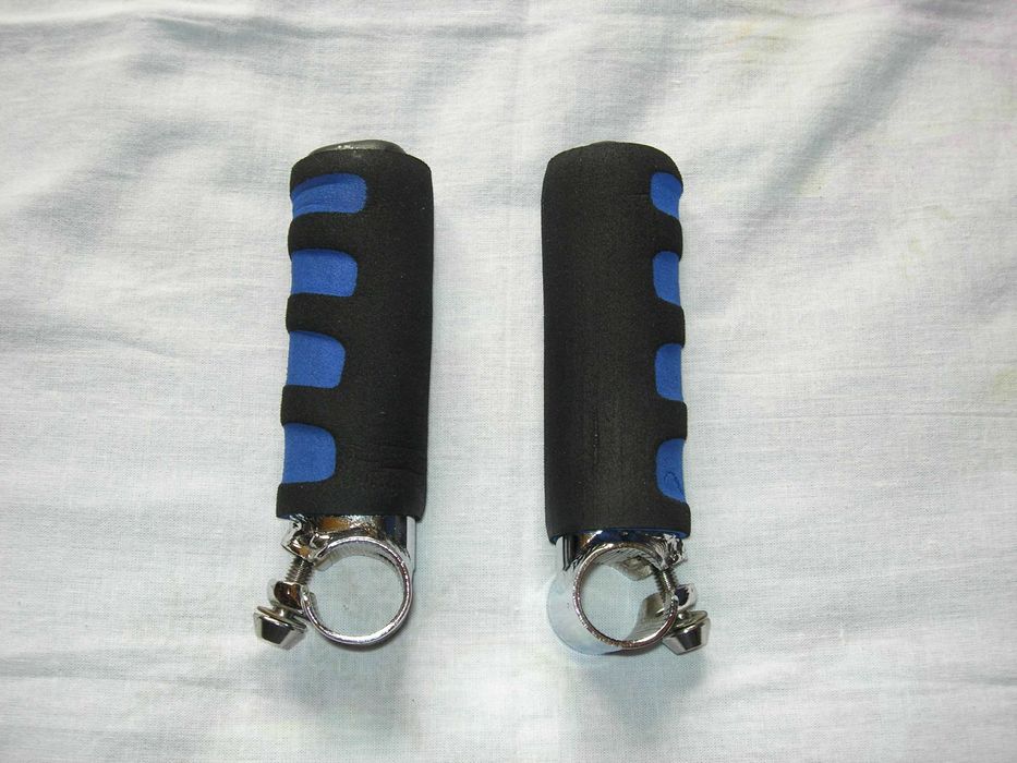 Rogi uchwyty rowerowe masywne alu