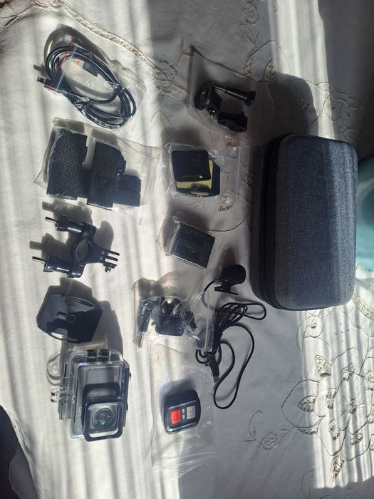 Câmara Gopro para aventura dentro e fora de água. Lipa AT-M82TR Câmara Desportiva 6K EIS UltraHD WiFi Preta