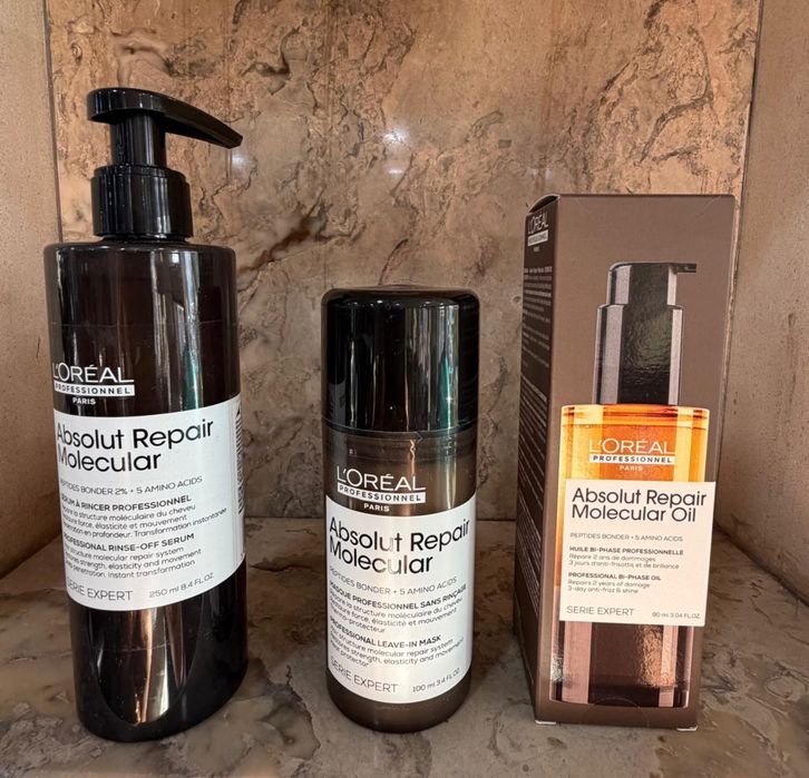 Linha Absolut Repair Molecular de Loreal