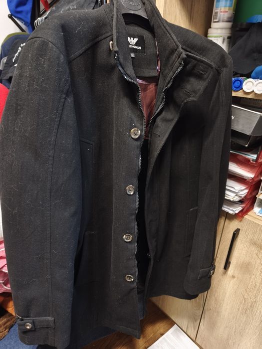 Płaszcz jesien wiosna męski Armani