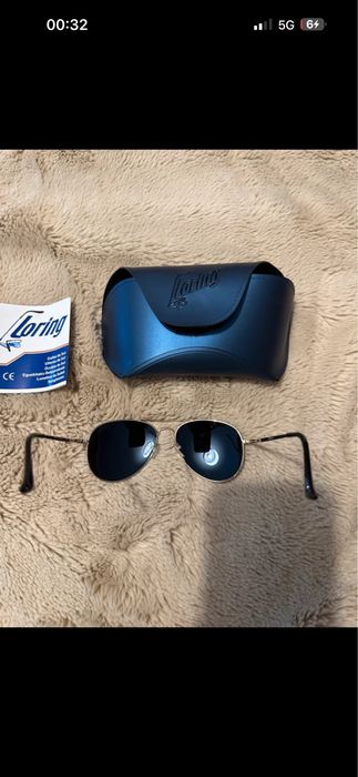 Óculos de sol com lentes azuis Loring