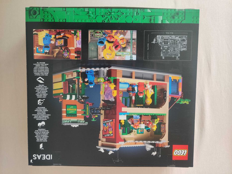 Lego 21324 Ideas Ulica Sezamkowa Nowy Oryginalny Rzeszów