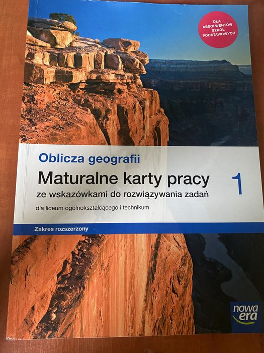 Maturalne karty pracy Oblicza geografii 1
