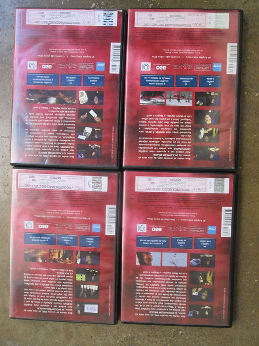 Enciclopédia Mágica, de Luís de Matos - 4 DVD