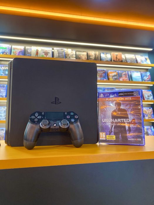 Акція - PlayStation 4 Slim 1tb + гра Uncharted у подарунок!