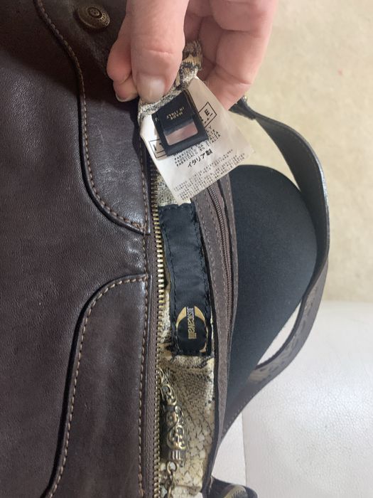 Сумка оригінал Італія бренд JUCT CAVALLI нова натуральна шкіра