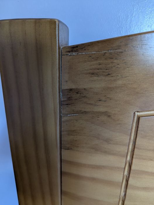 Cama de Casal em Madeira 190x140 cm + Estrado + Colchão