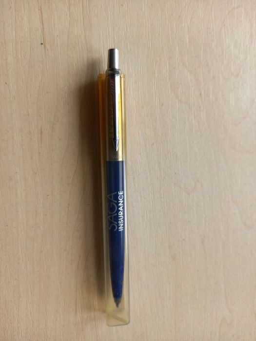 Синя кулькова ручка — Parker Jotter