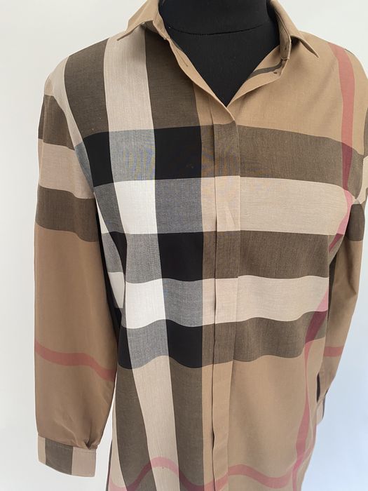 оригінал BURBERRY сорочка в клітинку