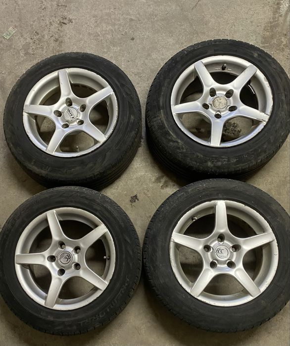 Продам диски R15 5/114.3 з літньою резиною 195/65