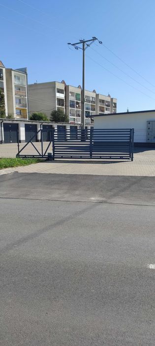 Garaże murowane szeregowe