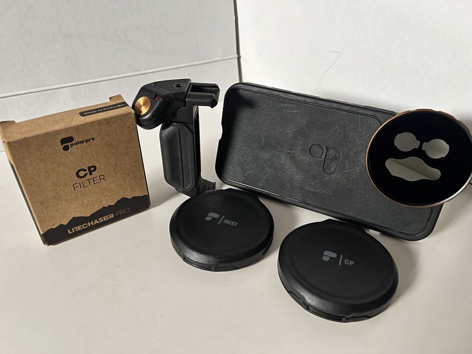 Zestaw PolarPro LiteChaser Pro do iPhone – CP Mist uchwyt case