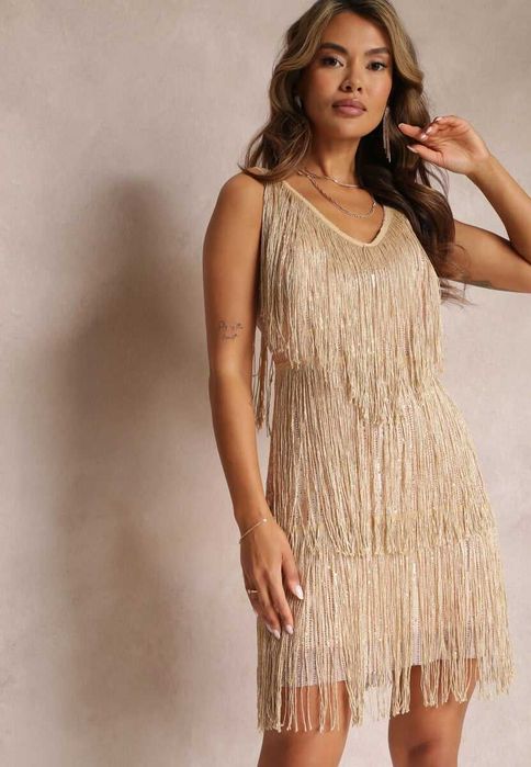 Nowa Sukienka mini wieczorowa rozmiar S