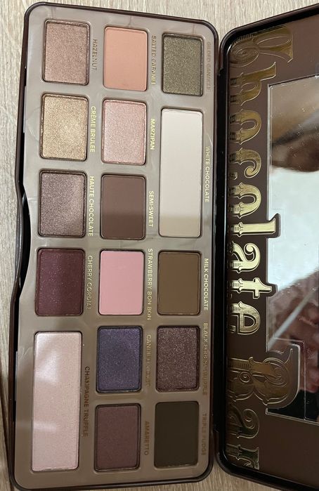 Too faced палетка тіней