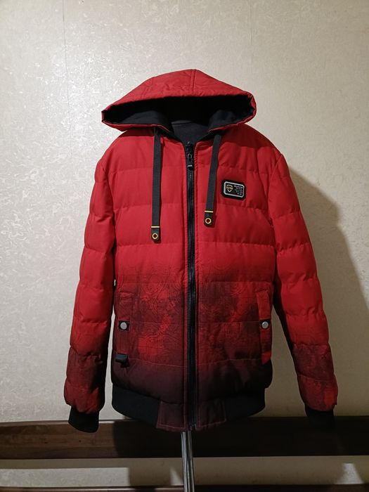 Підліткова демісезонна двостороння куртка р.46.